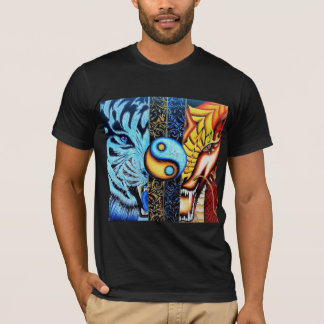Yin Yang Balance of Ice and Fire T-Shirt