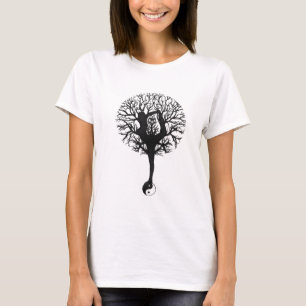 Yin Yang, Baum des Lebens, Frauen, Yoga T-Shirt