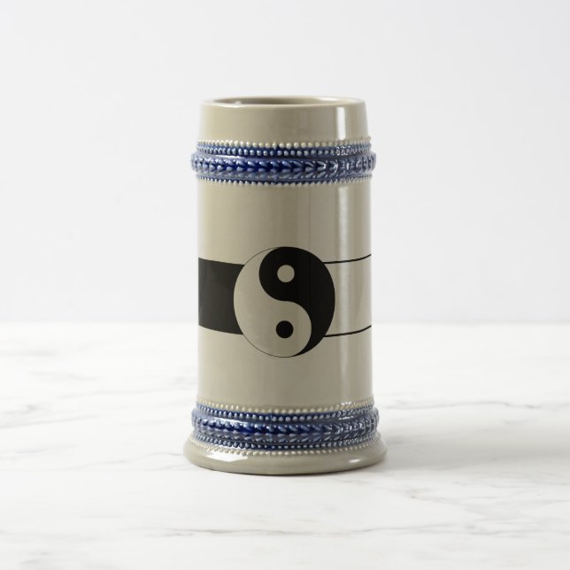 Yin Yang Bierglas (Mittel)
