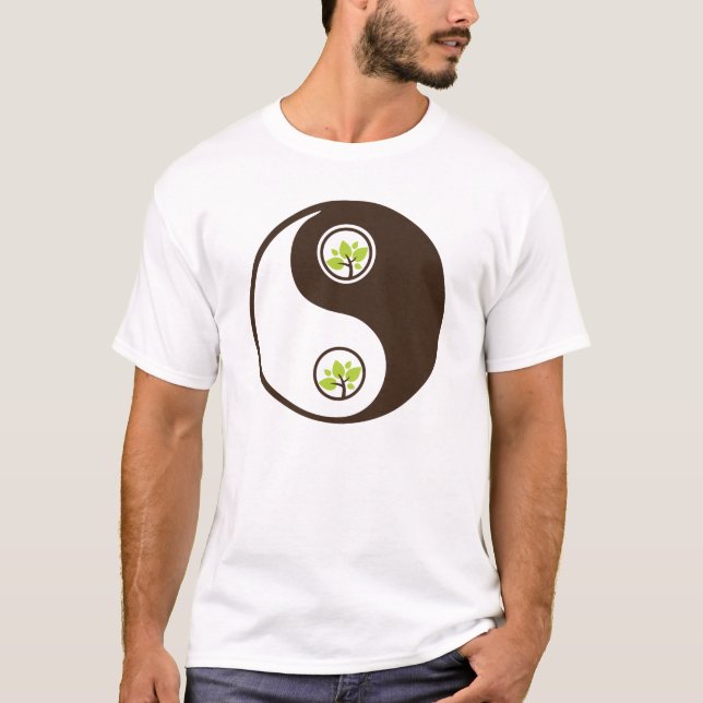 Yin Yang Bio Planet Shirts (Vorderseite)
