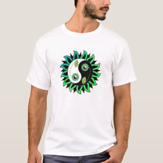 Yin-Yang Blume T-Shirt