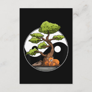 Yin Yang Bonsai Tao Taoismus Spiritual Zen Meditat Begleitkarte