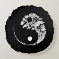 Yin Yang Bonsai Tree Japanischer Buddhist Zen