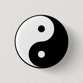 "YIN YANG " BUTTON