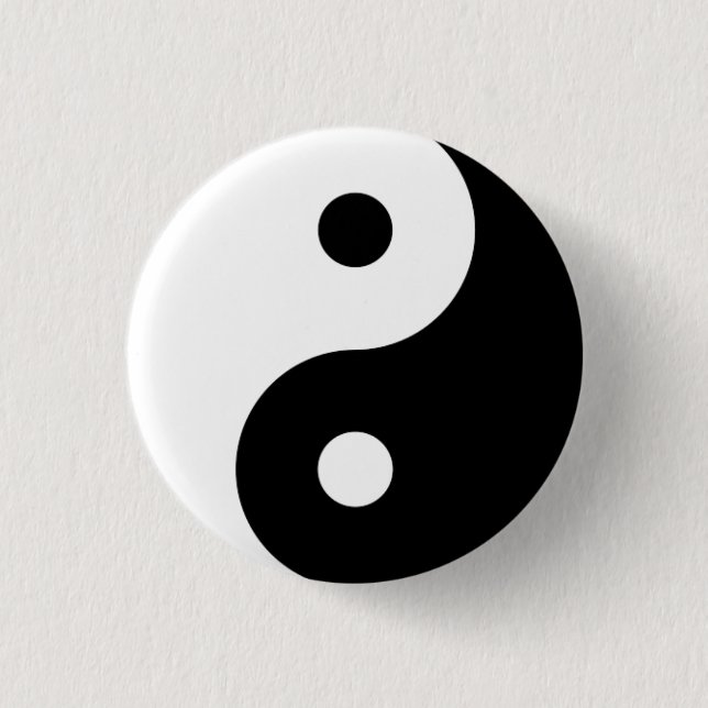 Yin Yang Button (Vorderseite)