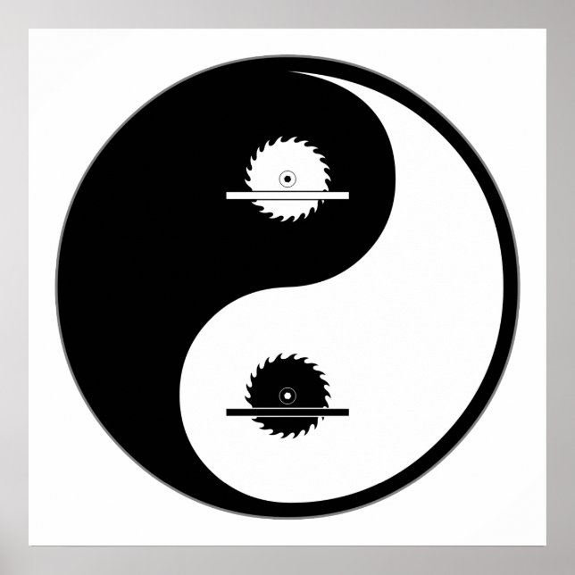 Yin Yang Carpentry Poster (Vorne)