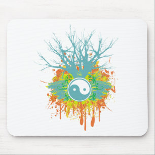 Yin Yang Chaos Mousepad