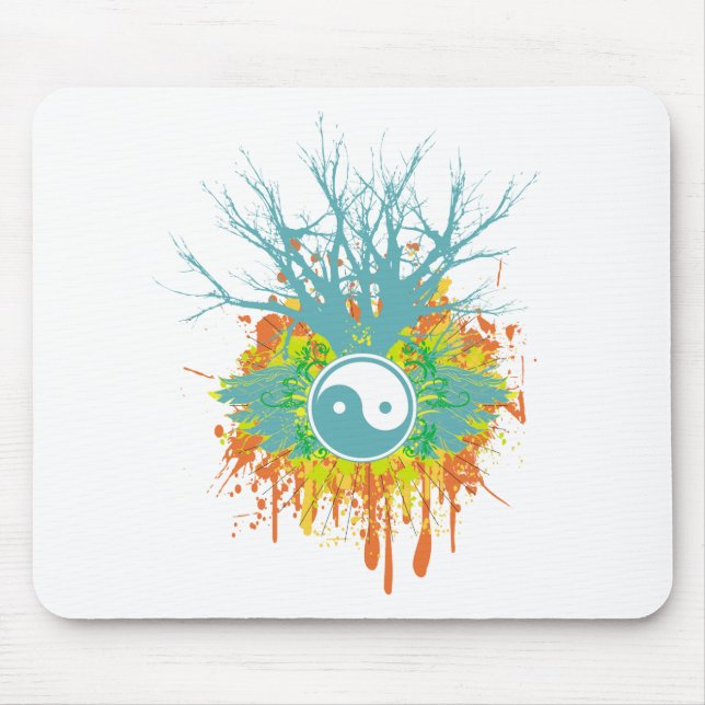Yin Yang Chaos Mousepad (Vorne)