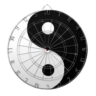 Yin Yang Dartscheibe