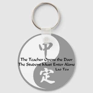 Yin Yang - der Lehrer Schlüsselanhänger