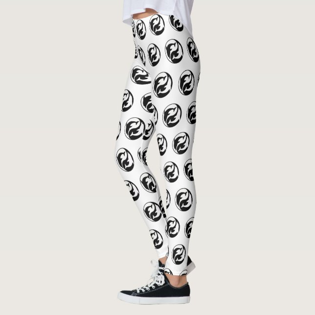 Yin Yang Dolphins Leggings (Links)