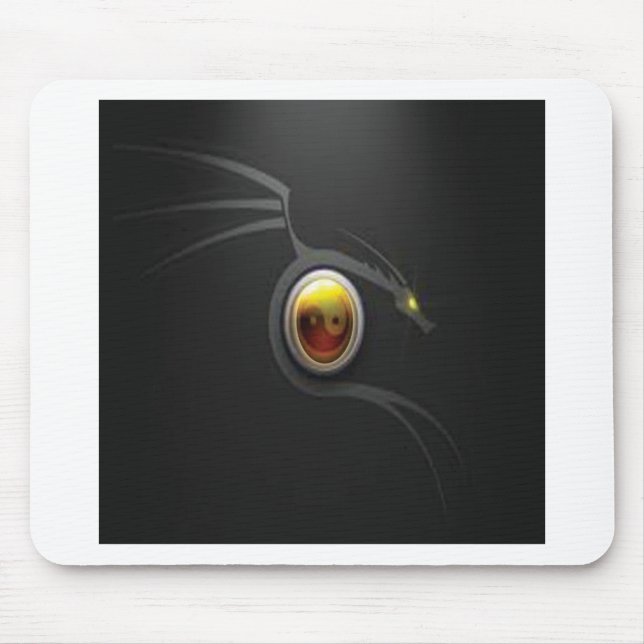 YIN YANG DRACHE MOUSEPAD (Vorne)