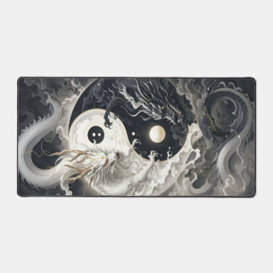 Yin-Yang-Drache Schreibtischunterlage