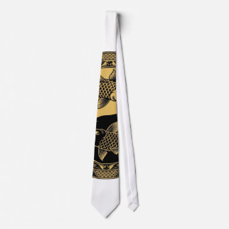 Yin Yang Drachen Grafik T-Shirt Krawatte