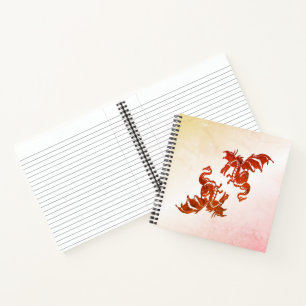 Yin Yang Drachen Notizbuch