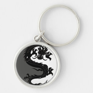 Yin Yang Dragon Schlüsselanhänger