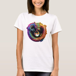 Yin Yang Dragon Women's T - Shirt