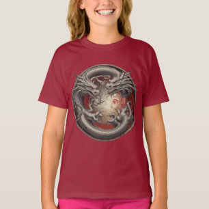 Yin Yang Dragons - Gleichgewicht von Power und Gei T-Shirt