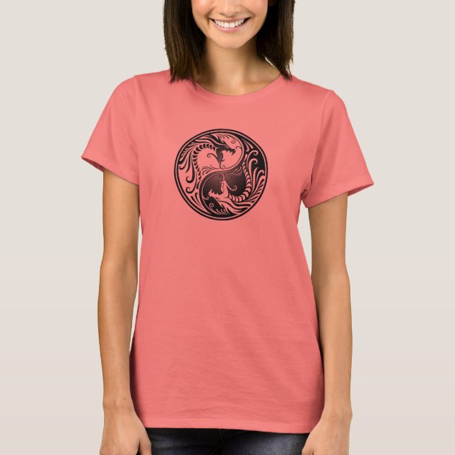 Yin Yang Dragons T-Shirt (Vorderseite)