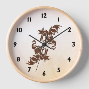 Yin Yang Dragons Uhr