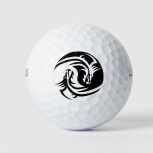 Yin Yang Draons Golfbälle