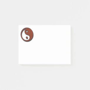 Yin Yang durch Shirley Taylor Post-it Klebezettel
