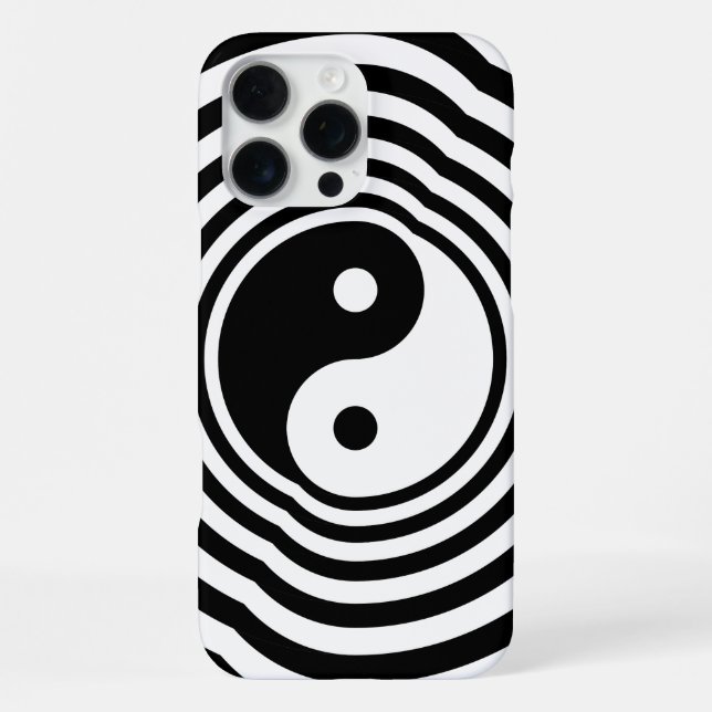 Yin Yang Echos iPhone Hülle (Rückseite)