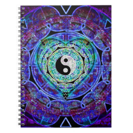 Yin Yang Energie-Fluss Notizblock