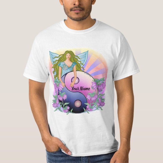 Yin Yang  fairy  T-Shirt (Vorderseite)