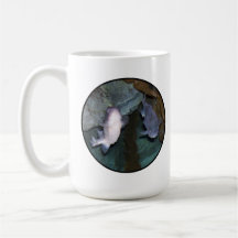 Yin Yang Fisch Foto Kaffeetasse