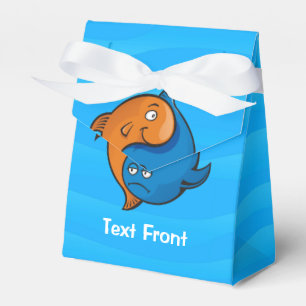 Yin Yang Fish Cartoon Geschenkschachtel