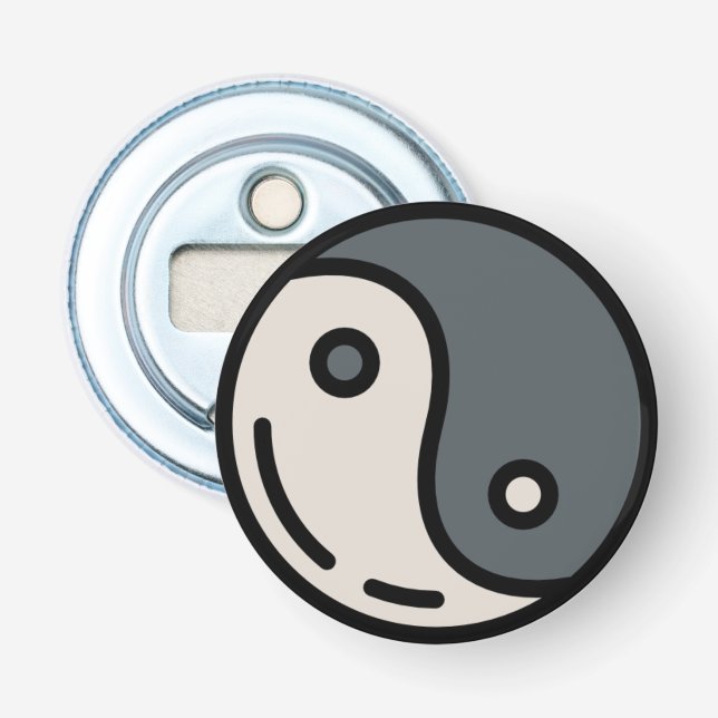 Yin-Yang Flaschenöffner (Vorderseite)