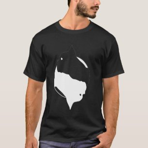Yin Yang French Bulldog Frenchie Symbol Meditatio T-Shirt