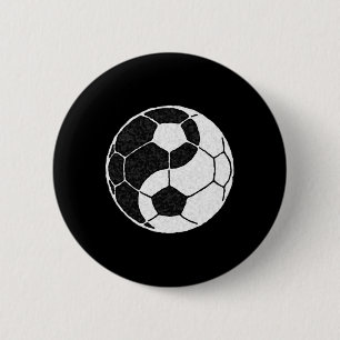 Yin Yang Fußball Grafik Für Männer Frauen Jungen U Button