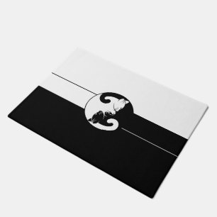 Yin Yang Fußmatte