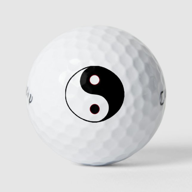 Yin Yang G-Ball1 Golfball (Vorderseite)