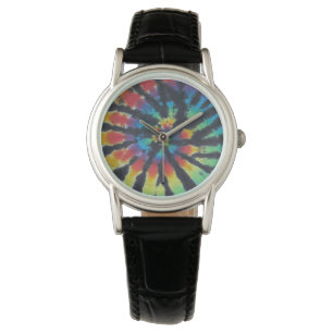 Yin Yang Gefärbte Krawatte Watch Armbanduhr
