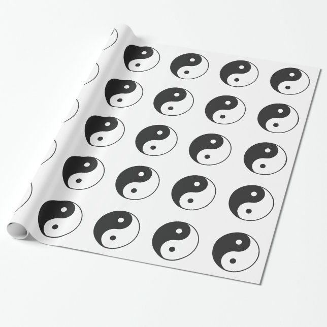 Yin Yang Geschenkpapier (Ungerollt)