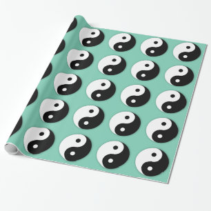 Yin Yang Geschenkpapier