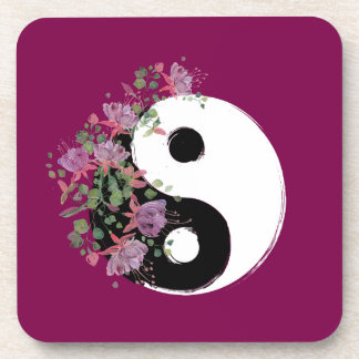 Yin Yang Getränkeuntersetzer