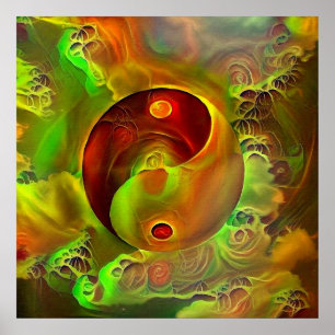 Yin - Yang. Guthaben an Poster