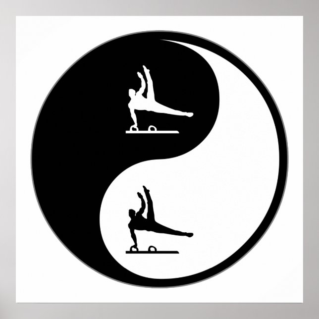 Yin Yang Gymnastics Poster (Vorne)