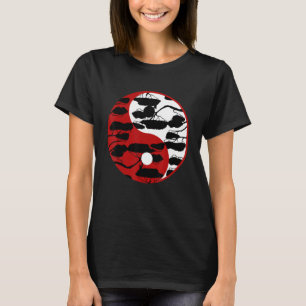 Yin Yang Japanischer Zen Buddhistische Gartenarbei T-Shirt