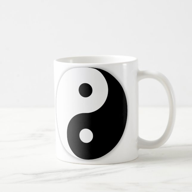 Yin & Yang Kaffeetasse (Rechts)
