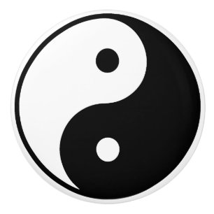 Yin Yang Keramik Schubladen Keramikknauf