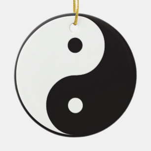 Yin Yang Keramikornament