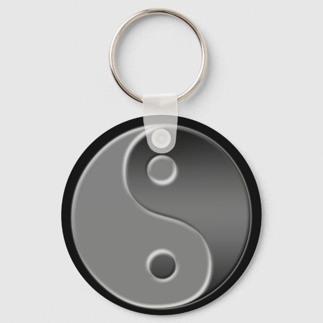 Yin Yang Key Chain Schlüsselanhänger (Vorderseite)