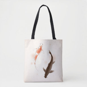 Yin Yang Koi fischt in der orientalischen
