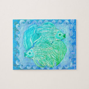 Yin Yang Koi Fish Puzzle