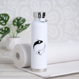 Yin Yang Koi Fish Trinkflasche